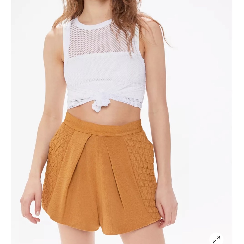 Urban Outfitters, C/meo collective, high waisted, textured shorts.